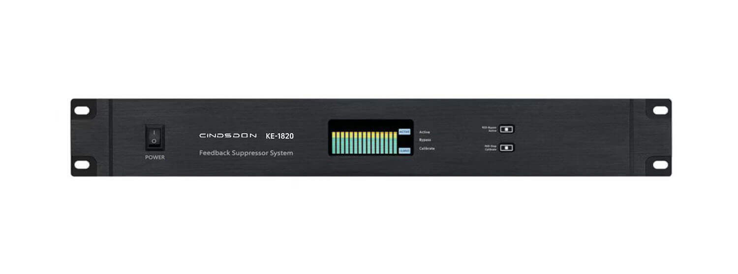 KE-1820 专业数字反馈抑制器