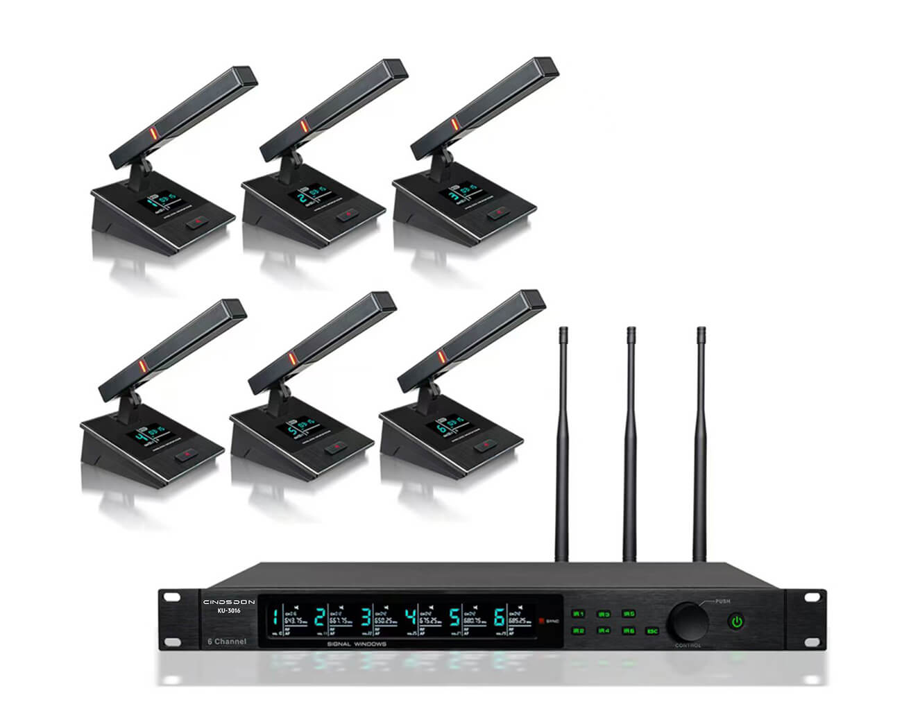 KU-3016+T4K6 方杆会议麦克风