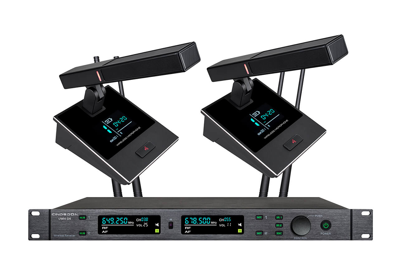 UWH-D4+T4K6 方杆会议麦克风