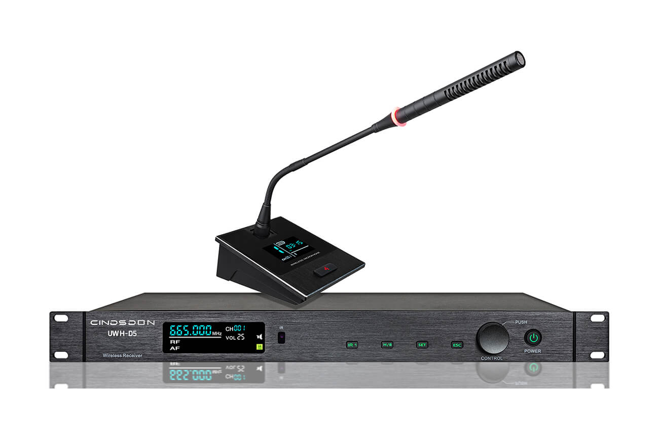 UWH-D5+T4K1 长杆会议麦克风