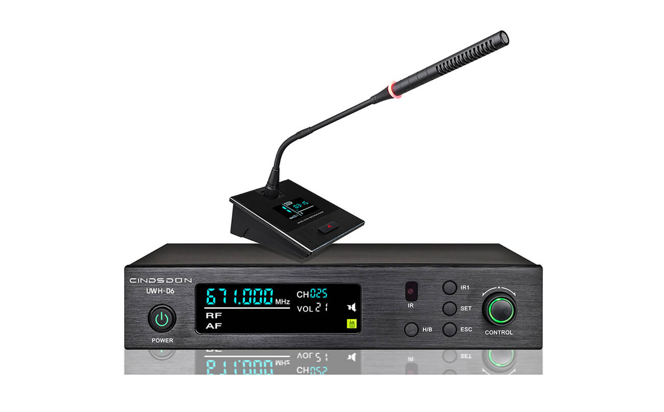 UWH-D6  T4K1 长杆会议麦克风