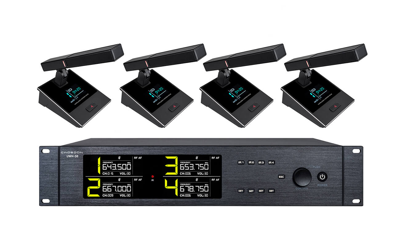 UWH-D8+T4K6 方杆会议麦克风