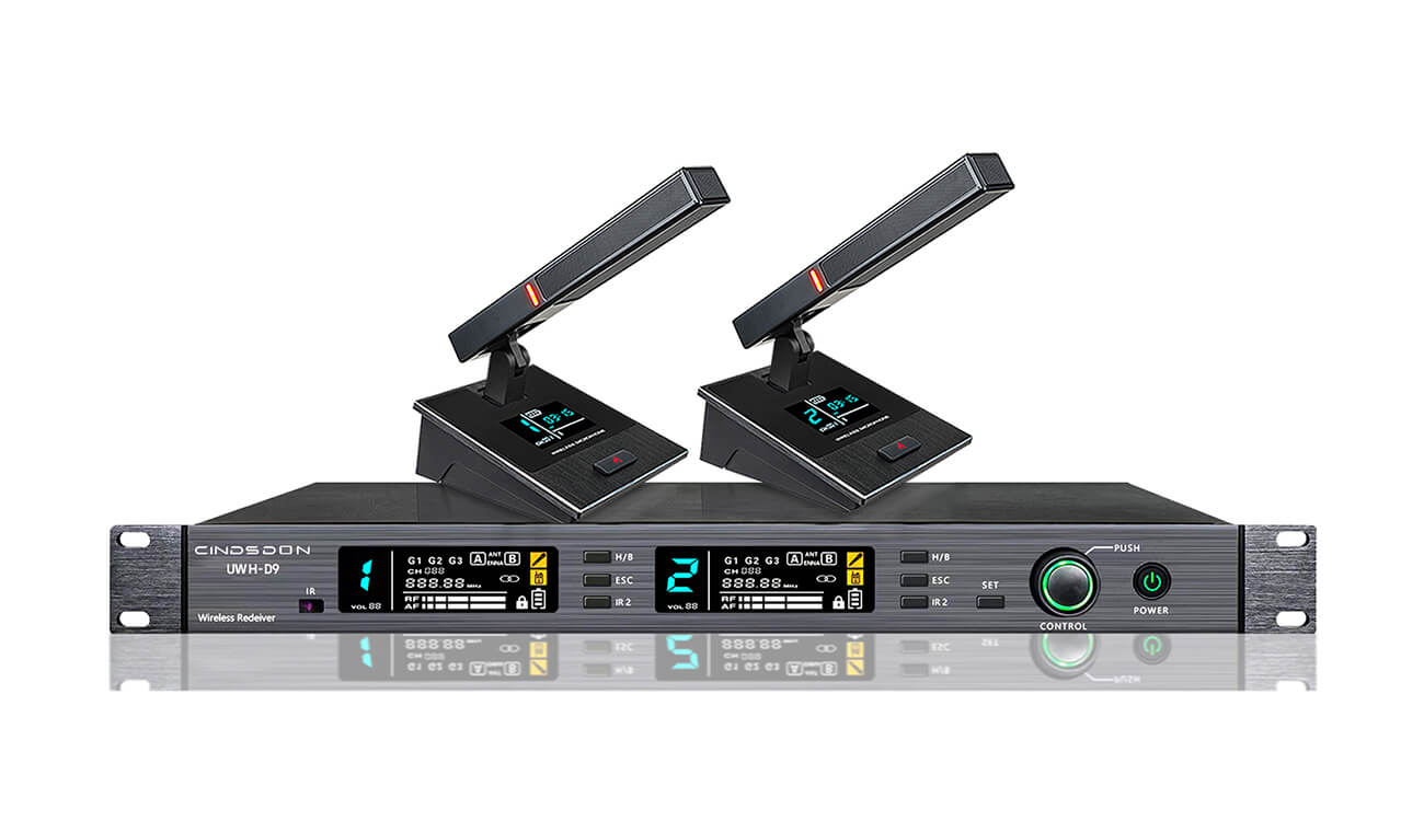 UWH-D9+T4K6 方杆会议麦克风