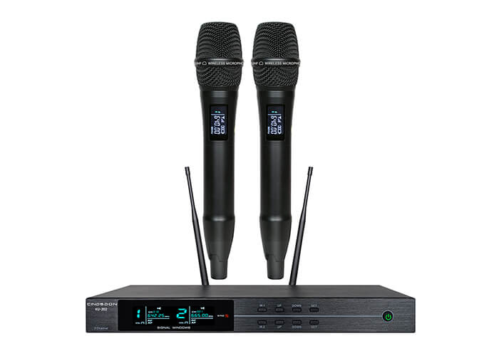 双通道无线麦克风