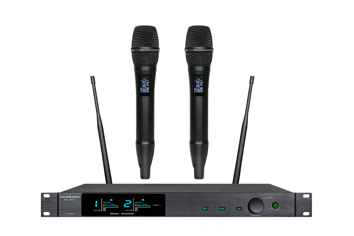 KU-3012 双通道无线麦克风
