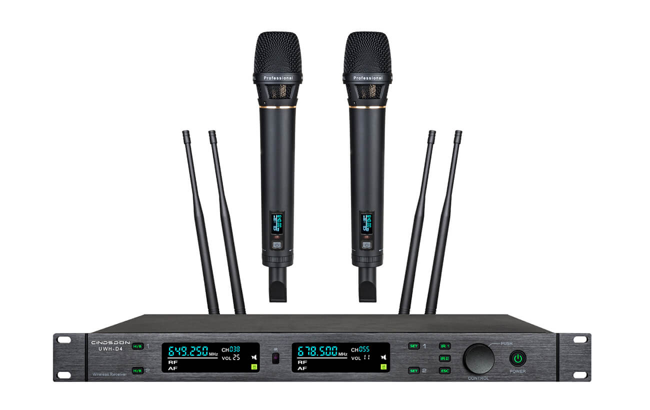 UWH-D4 双调谐真分集麦克风