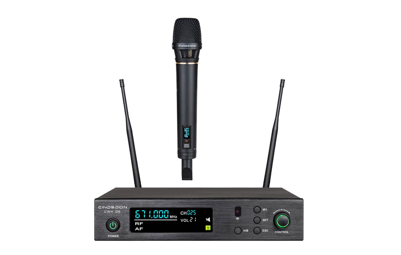 UWH-D6 单调谐真分集麦克风